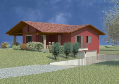 Villetta monofamiliare a Volpedo